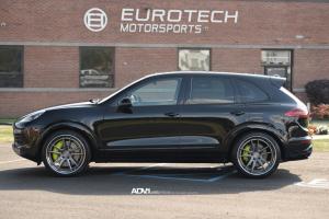 Porsche Cayenne Turbo on ADV.1 Wheels (ADV5.2TSSL) 2015 года